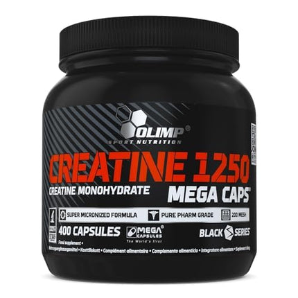 Olimp Creatine 1250 Mega Caps, 400 capsules