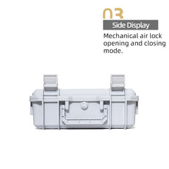 Fenmaru Carrying Case for DJI Air 3 Drones, Waterproof Hard Shell Case Compatible with DJI Air 3 RC 2/RC-N2 (Gray)