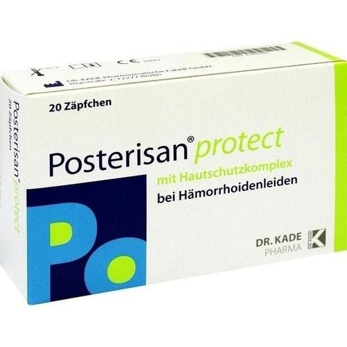 Posterisan protect suppositories 20 pcs. 06494049