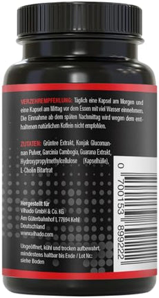 BRNR TURBO BRNR Instant Metabolism Formula with Choline, Green Tea Extract, Glucomannan, Garcinia Cambogia, Guarana, 120 Capsules