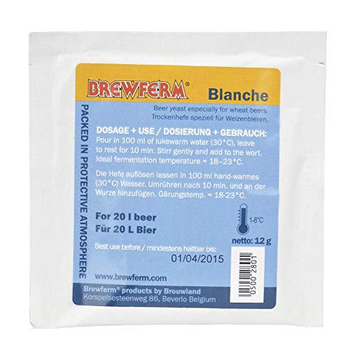 Brewferm Blanche 12g top-fermenting brewer's yeast for wheat beer dry yeast