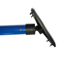Mounting support ceiling support telescopic support one-hand support frame clamp 115-290cm 30 kg load capacity (10 pcs., BLUE)