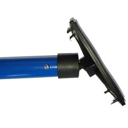 Mounting support ceiling support telescopic support one-hand support frame clamp 115-290cm 30 kg load capacity (10 pcs., BLUE)