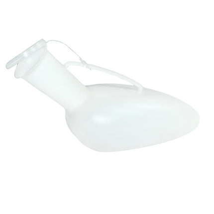 Gisinti - Urine Man Portable Urinal for Men, Male Urinal made of non-toxic polyethylene, Made in Italy, 1 Piece, Color White