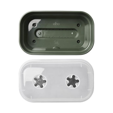 elho Green Basics Grow Tray All in 1 32 - Growing set - 100% recycled plastic - Ø 32.0 x H 13.2 cm - Green/Leaf green
