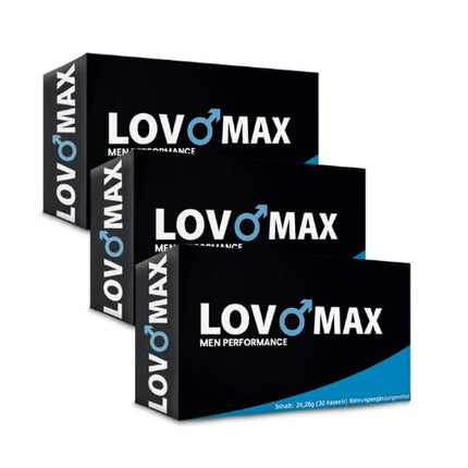 LovoMax Male Sexual Enhancer Sex Pills for Men 100% herbal and vegan - Express Delivery