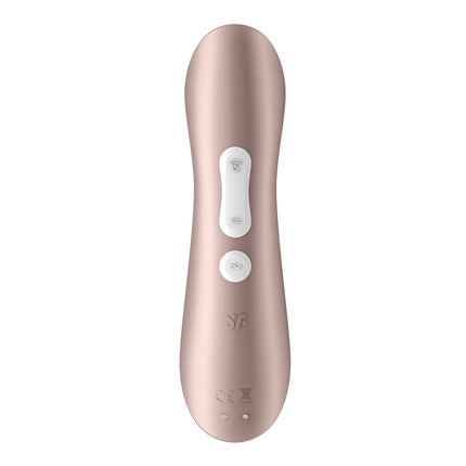 Satisfyer Pro 2 Plus | Rose Gold | Vibrator &amp; Clitoral Stimulation for Women | Extreme Sex Toy | Suction Cup and Vibrator | Erotic Pressure Wave Vibrator for Her | Powerful and Quiet