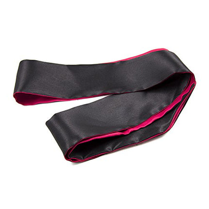 Erotic play satin black and white eye mask blindfold with feather tickler love feather, leather slapper hand spanking paddle BDSM fetish bondage set sex toy for couples SM