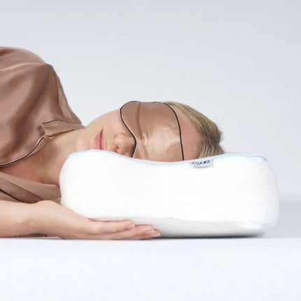 Ergolex Ergonomic Orthopedic Pillow | Neck Pillow/Head Pillow for Neck Pain | Memory Foam Pillow for Side, Back &amp; Stomach Sleepers | Sleeping Pillow/Pillow for Men &amp; Women