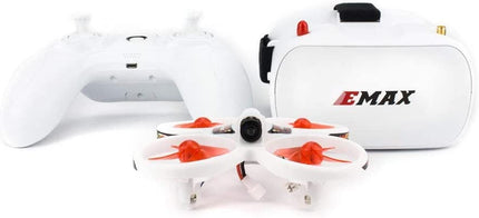 EMAX EZ Pilot FPV Drone RTF Kit, First Person View Drones with 600TVL CMOS Camera, 25mw Video Transmission, Mini Drone with Goggles and Radio Transmitter for Kids Adults and Beginners