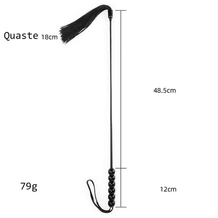 YZPNBW BDSM Whip Whipper Tassel Flogger Slave 6 Balls Whips Role Play Fetish Erotic Couples Spanking Paddle Adult Flirting Whip Sex Toys SM Bondage Cosplay