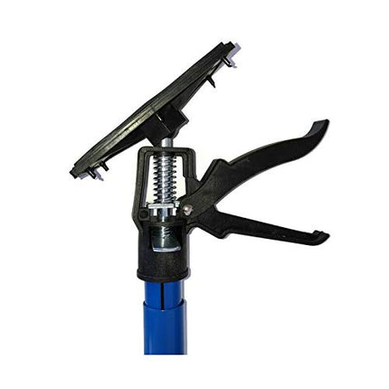 Mounting support ceiling support telescopic support one-hand support frame clamp 115-290cm 30 kg load capacity (10 pcs., BLUE)