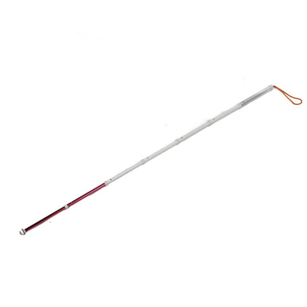 Telescopic blind stick, reflective folding walking stick, metal guide, blind crutch, white cane mobility stick, walking aid stick for elderly, blind and visually impaired people