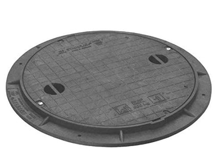 STABIFLEX cover BASIC-600kg-Type1 (with recessed grips), manhole cover, manhole cover, cistern cover, lightweight plastic, cistern cover