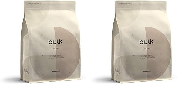 Bulk Inulin Powder, High Fiber, 500 g (Pack of 2)