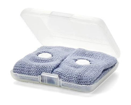 SEA-BAND acupressure band for adults, 2 pieces, grey