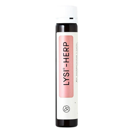 LYSI-HERP - 10 25ml vials - Highly dosed with 2,000 mg L-Lysine - Laboratory-tested, gluten-free, 100% vegan, lactose-free + produced in Germany