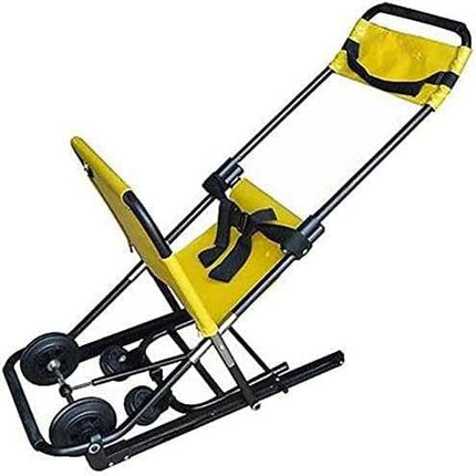 Foldable portable stair chair – lightweight ambulance firefighter evacuation lift with 180 kg capacity – easy single-person operation