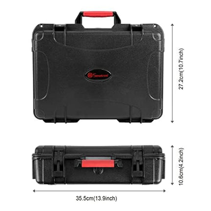 Smatree 10.2 Liter Waterproof Thicken Hard Case for DJI Mini 3 Pro, DJI Mini 4 Pro &amp; RC Battery Accessories (Drone and Accessories Not Included)