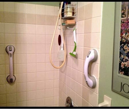 Oexeo Grab Bars for Bathroom - Shower Handle - Grab Bars for Bathtub and Shower - Safety Handrail Support for Tub, Handicap, Elderly, Senior Aid, Non-Slip
