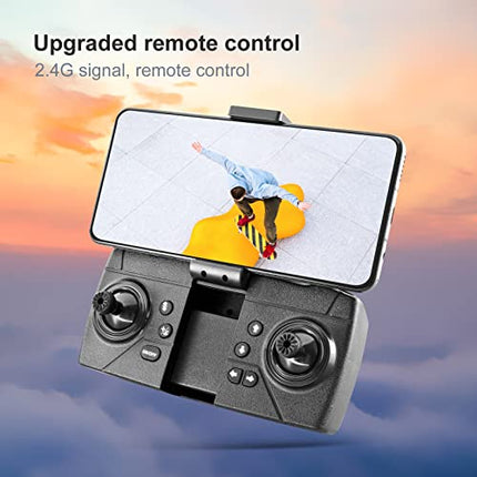 Drones with Camera for Adults, Beginners, Foldable RC Quadcopter with 3-sided Obstacle Avoidance, Portable WiFi Quadcopter HD 4k Aerial, Remote Control for