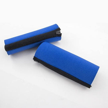 Lifeswonderful - Pair of Blue Padded Crutch Handle Covers for Comfort