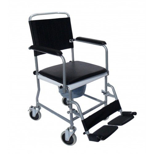 Mobile commode chair TSF from Trendmobil on wheels NEW for professional care commode chair