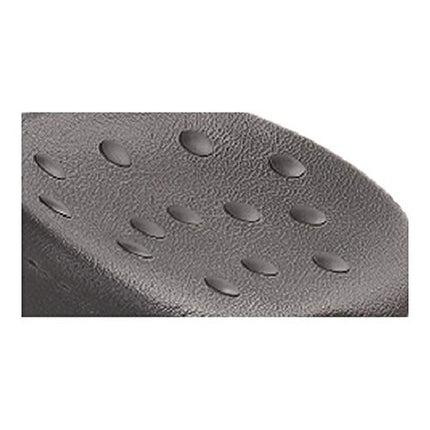 STIER standing aid with black steel frame, seat height 600-850 mm, PU seat