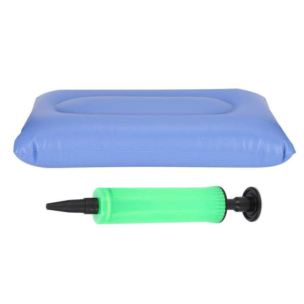 Pongnas Air Inflatable Mattress, Pressure Relief &amp; Decubitus, Prevention of Decubitus Treatment Pain Relief Cushion with Pump, for Elderly Care (55 x 32 cm)