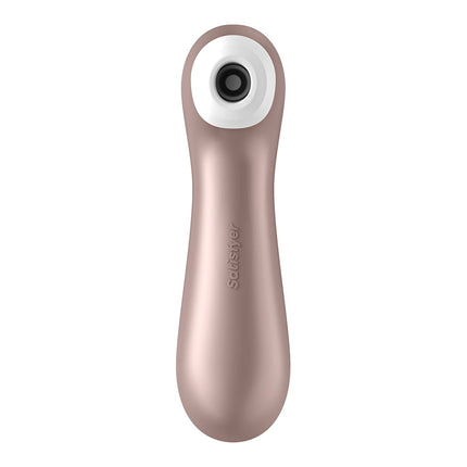 Satisfyer Pro 2 Plus | Rose Gold | Vibrator &amp; Clitoral Stimulation for Women | Extreme Sex Toy | Suction Cup and Vibrator | Erotic Pressure Wave Vibrator for Her | Powerful and Quiet