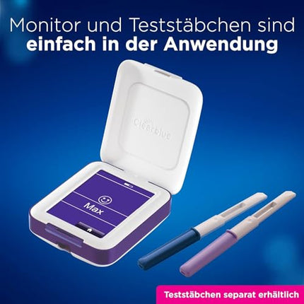 Clearblue Fertility Monitor, Ovulation Test/Fertility Test for Women, 1 Touchscreen Monitor, Ovulation Cycle Computer, 89% Increased Chance of Getting Pregnant