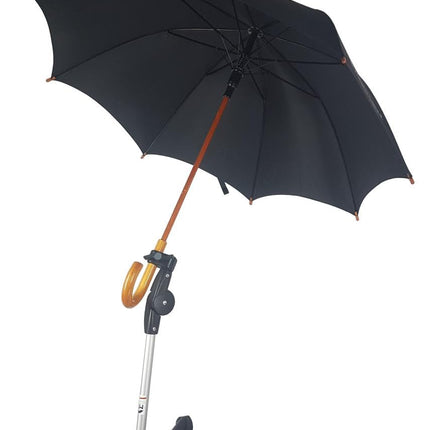 FabaCare umbrella holder, umbrella handle, umbrella holder, umbrella holder, adjustable, rollator, parasol holder, umbrella stand, rollator umbrella, wheelchair umbrella, universal holder