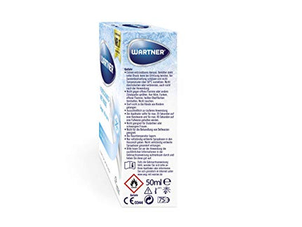 WARTNER Wart Freezing Spray - Wart Treatment Spray - Wart Cryotherapy for Self-Treatment for Children and Adults - 1 Pack, 1 x 50 ml