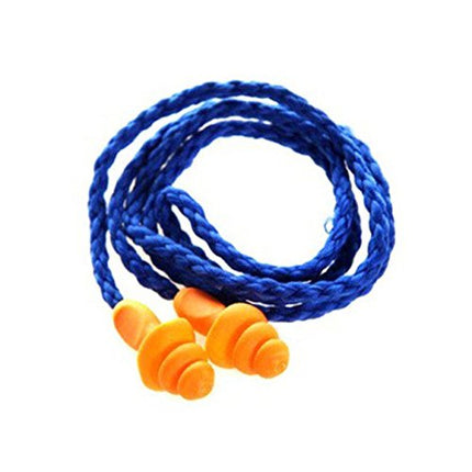 Txyk 20 Pairs Soft Reusable Silicone Earplugs with Cord (Noise Reduction 25db)