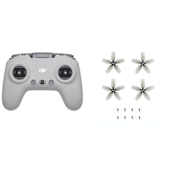 DJI FPV - Remote control compatible with DJI FPV drone, remote control of the drone, built-in radio control, control range up to 6 km, up to 9 hours of use &amp; Et - Propellers for Avata