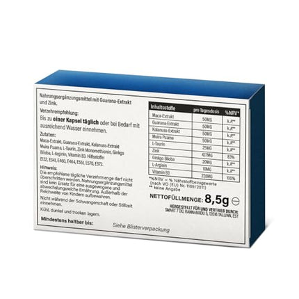 NEW: Viadiax high-dose for the adventurous man – extra strong tailored to the needs of men – Premium quality with L-Arginine + Maca