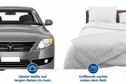 Maximex Urine Bottle Unisex, with tight closure and scale up to 800 ml, also suitable for women, dimensions (W x H x D): 32.5 x 15 x 10 cm