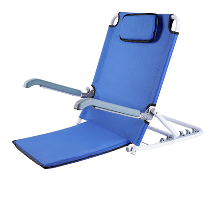 XIUXLI Bed Backrest Support Bed Adjustable Backrest Seat Chair Reading Seat Chair 5 Degree Comfortable Chair Travel Beach Bed Wedge Pillow Gaming Chair for Elderly
