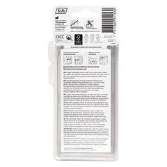 TEPE Angle Interdental Brushes Red (ISO Size 2: 0.5 mm) / Controlled cleaning of the interdental spaces, even in hard-to-reach areas / 1 x 6 Angle Interdental Brushes