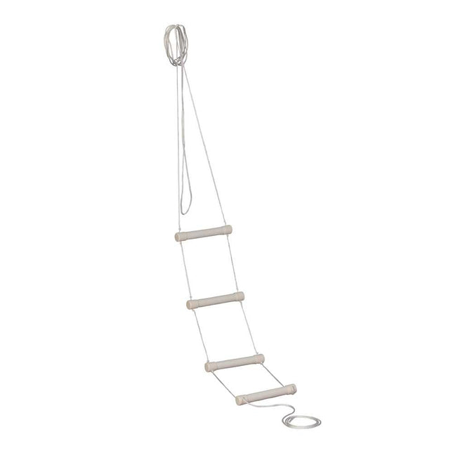 Behrend bed ladder, rope ladder, standing aid, plastic, nylon rope, 285cm long
