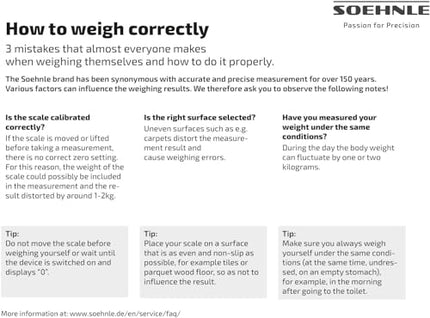 Soehnle Style Sense Safe 300 personal digital scale with extra-large LCD display, flat personal scale with anti-fingerprint coating, stainless steel scale