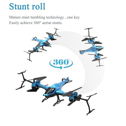 OBEST 2.4G RC Drone with HD 1080P Camera for Kids, Can Take Photos and Videos, Quadcopter with 3D Flips, 15 Min Long Flight Time, Toy Drone Helicopter for Kids and Beginners