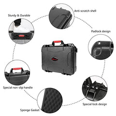 Smatree 10.2 Liter Waterproof Thicken Hard Case for DJI Mini 3 Pro, DJI Mini 4 Pro &amp; RC Battery Accessories (Drone and Accessories Not Included)