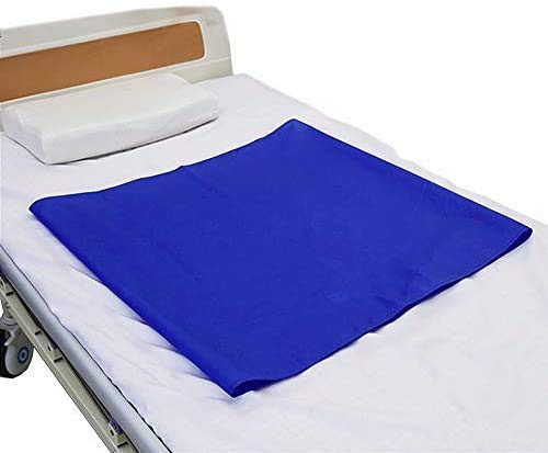 Reusable sliding sheet for bed transfers, for use with transfer aids, bariatric transfers, and transfers for the elderly. (90x68cm)