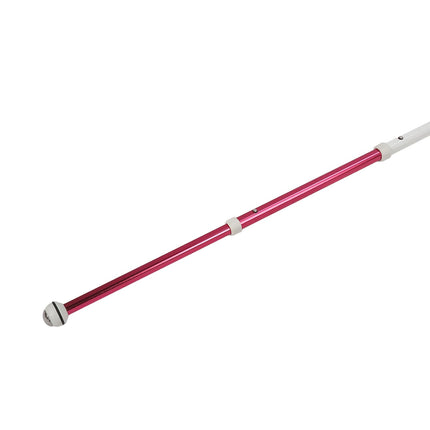 Telescopic blind stick, reflective folding walking stick, metal guide, blind crutch, white cane mobility stick, walking aid stick for elderly, blind and visually impaired people