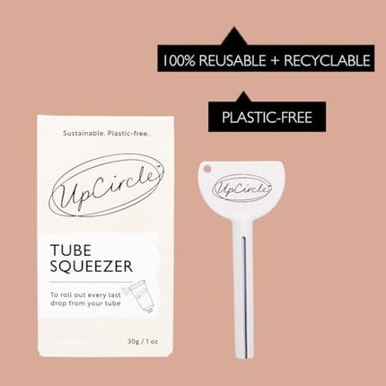 UpCircle Tube Squeezer - Plastic-Free + Metal Perfect Way to Get Every Last Drop - Sustainable Bathroom Accessories