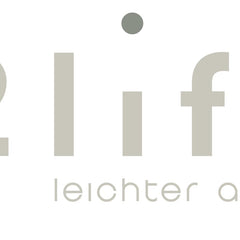 2liftu Bellevue | Chair for seniors | Lift chair | Assistive chair for getting up | Senior chair (Ash Brown/Beige)