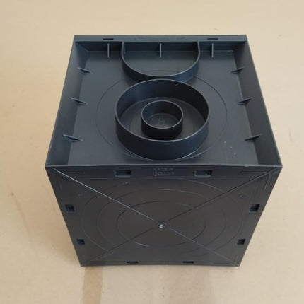 SP yard drain 25x25cm with cast iron grate KG pipe yard sink yard inlet