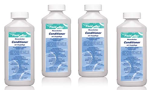 Fluid-Tec 4 x 250ml Waterbed Conditioner Conditioner for Waterbeds of All Manufacturers