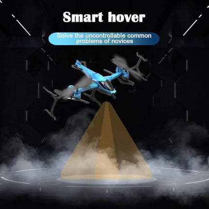OBEST 2.4G RC Drone with HD 1080P Camera for Kids, Can Take Photos and Videos, Quadcopter with 3D Flips, 15 Min Long Flight Time, Toy Drone Helicopter for Kids and Beginners